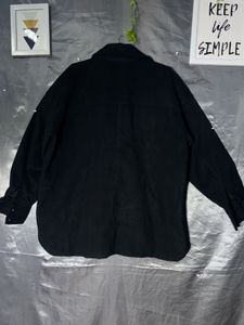 H&amp;M Black Shacket jacket