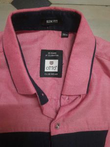 Stylish Pink Casual Shirt