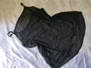 Sheer Black Camisole