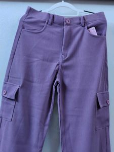 Lavender Cargo Pants