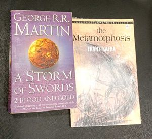 Two Classic Books: A Storm of Swords & The Metamor