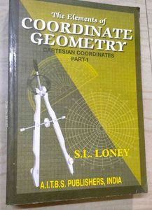 The Elements of Coordinate Geometry|S.L.Loney JEE