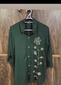Embellished Green co-ord set