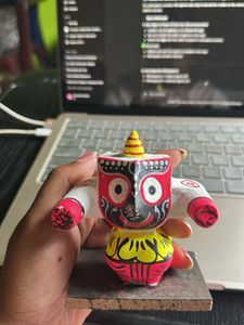 Handcrafted Jagannath Wooden Idol
