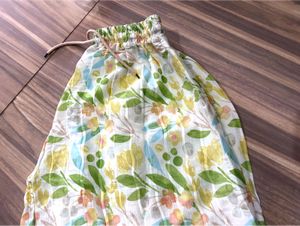 Boho Floral Print Plazo