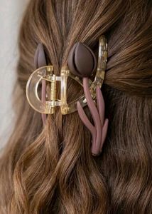 Tulip Flower Hair Claw Clip