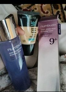 Numbuzin &amp; Maybelline Skincare Set