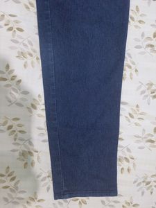 Blue Stretchable Trousers