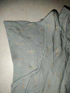 Gray Button-Down Dress