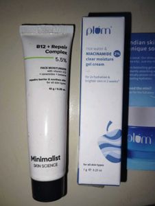 Minimalist & Plum Face Moisturizers Combo