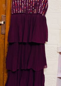 Elegant Tiered Sequin Dress