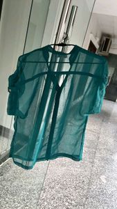 Green Transparent Shirt