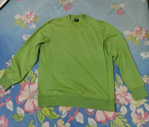 Lime Green Crew Neck Sweatshirt