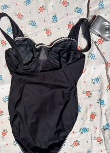 Chic Black One-Piece bodysuit top