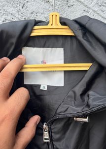 Moncler Black Hooded Jacket