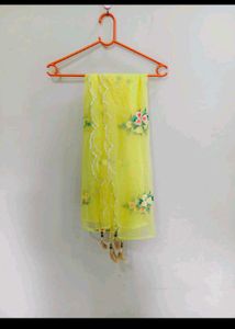 Embroidered Mint Green Kurta