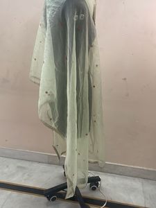 Sheer Dupatta with Embellishments