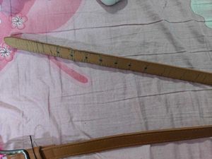 Women's Brown Belt with Silver Buckle