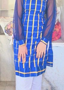 Kurta With Lon Kuf Sleeve