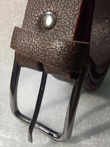 New  Men's fox Lather Belt Combo - Black &amp;