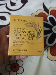 Nuskhe By Paras Glass Skin Rice Water Facial Kit