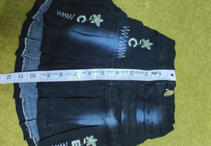 Price Drop 🌟🌲✨ Top And Denim Skirt Infant