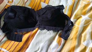Black Lace Padded Bra