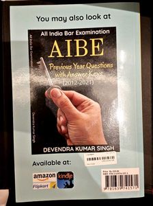 AIBE Subject-wise Solved Papers 2012-2021
