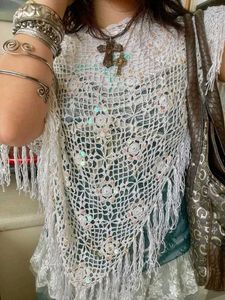 Crochet Fringe Cover-Up