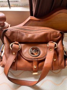 Michael Kors Brown Leather Handbag