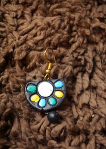 Multicolour Clay Earring