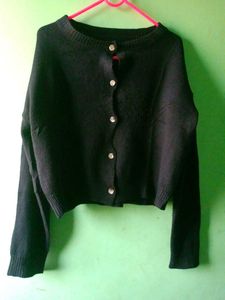 Cute Black Cardigan