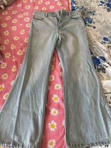 Light Wash Flare Jeans