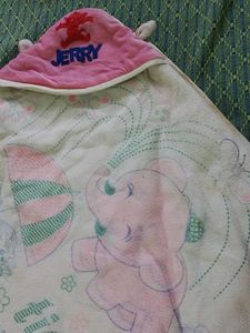 Soft Pink Baby Swaddle Blanket