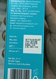 Pilgrim Advanced Hair Growth Serum