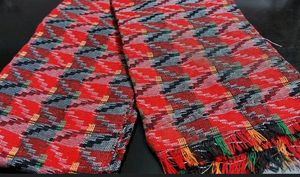 beautiful Nepali Dhaka muffler and scarf