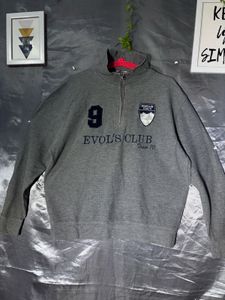 Grey Pullover Sweatshirt