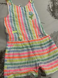 Cute Striped Girls Dress