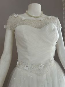 Stunning White Bridal  gown