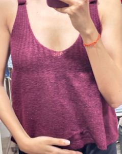 Cozy Ribbed Knit Tank Top