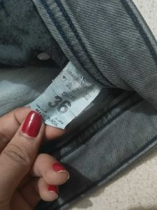 Stylish Grey Wash Jeans