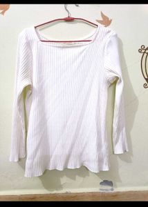 Ribbed Long Sleeve Top