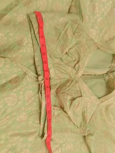 Beautiful Green Brocade rajputi parcha poshak