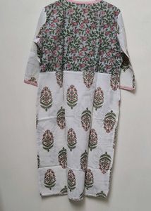 Block Print Cotton Kurta