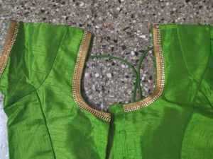 Vibrant Green Ethnic Blouse