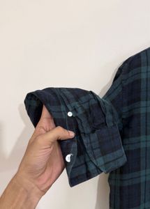 Men's Plaid Button-Up Shirt