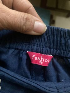 Kurta Wot Wide Plazo Wit Gota Detailing