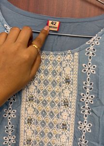 Elegant Embroidered Kurta Set
