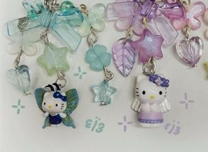 Hello kitty fairy phone charms