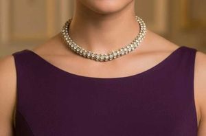 Sparkling Gold-Tone Necklace